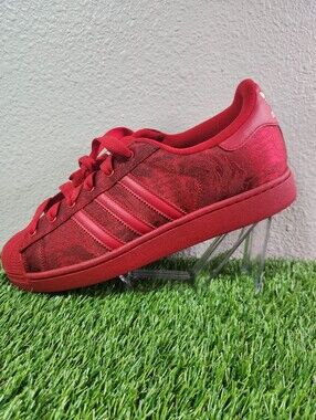 Size 13 - Adidas Superstar II Better Scarlet Men's IH9302